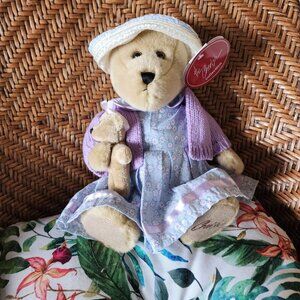 Nova Plush Cherish Collection Teddy Bear With Baby Bear & Hat Holiday Gift